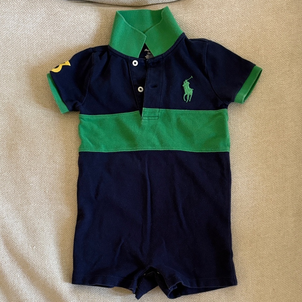 Ralph Lauren Baby Boy's Shortall